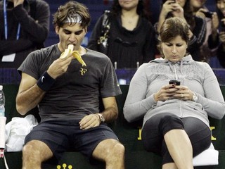 Federer oslavoval až do rána