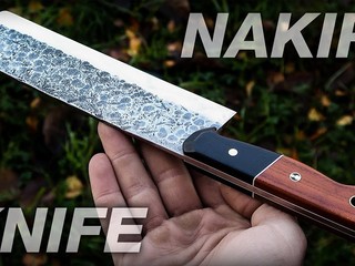 TAKTO sa vyrába tradičný japonský kuchynský nôž Nakiri!