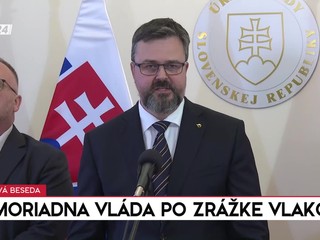 Tlačová beseda po mimoriadnom rokovaní vlády