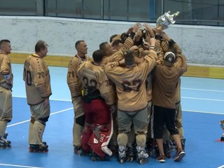 Dubnica je tretí rok po sebe in-line hokejovým majstrom Slovenska