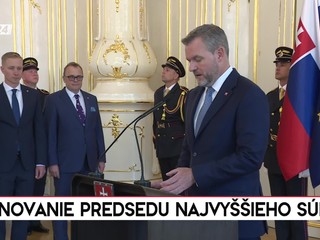 Peter Pellegrini vymenoval nového predsedu Najvyššieho súdu SR