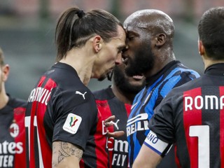 Ibrahimovič a Lukaku sa počastovali nadávkami. Inter TAKTO rozhodol