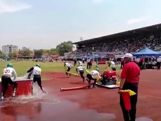 Slovenskí hasiči sa po minuloročnom neúspechu nevzdali. Na majstrovstvách sveta získali bronz