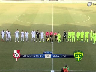 Sereď  dostala od Žiliny takéto krásne góly