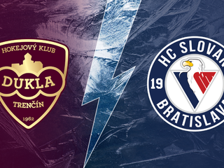 HK DUKLA Trenčín - HC SLOVAN Bratislava 5:1 v 28. kole Tipos Extraligy