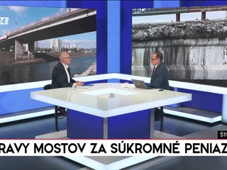 Štúdio 24: Opravy mostov za súkromné peniaze?