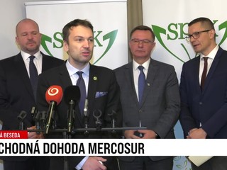 Tlačová beseda: Obchodná dohoda Mercosur