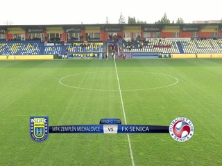 VIDEO: MFK Zemplín Michalovce - FK Senica rozhodol gól v závere