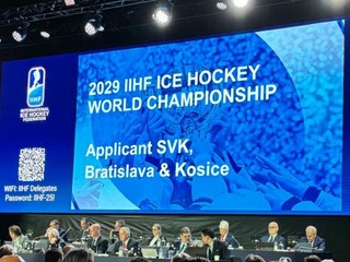 Hokejové majstrovstvá 2029 budú na Slovensku