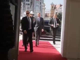 Peter Pellegrini na návšteve v paláci u Zuzany Čaputovej