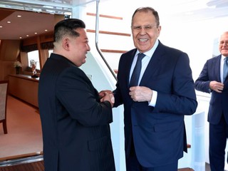 Lavrov sa v KĽDR stretol s Kim Čong-unom
