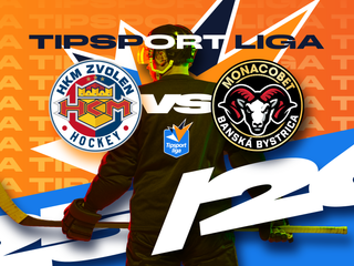HIGHLIGHTY: HKM Zvolen - HC MONACObet Banská Bystrica 3:7 v 44. kole Tipsport ligy