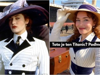 Ako by to vyzeralo, ak by Rose z Titanicu bola influencerka? Budete mať husiu kožu!