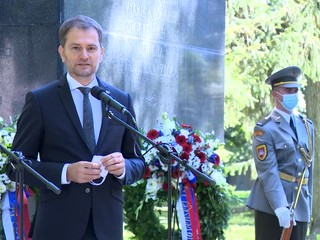 Prepáčte, odkázal premiér Matovič počas pietnej spomienky na obete holokaustu