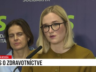 Tlačová beseda strany SaS o situácii v zdravotníctve