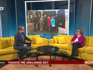 Rozhovory 24: Vianoce pre ukrajinské deti