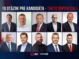 10 otázok pre kandidáta: Takto odpovedali jednotliví kandidáti