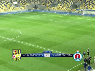 ZOSTRIH: DAC Dunajská Streda - ŠK Slovan 1:1