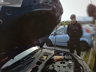 Bratislavská polícia zastavila vodiča. Nasledovalo jedno lepšie "prekvapenie" za druhým