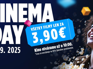 IMAX a D-BOX len za 3,90 €! V CINEMAX zažijete iný rozmer Cinema Day