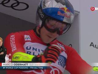 Odermatt vyhral super-G, Kilde pri návrate 24.