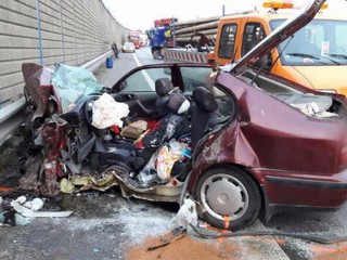 Tragická dopravná nehoda pri Trstenej. Muž na mieste zomrel