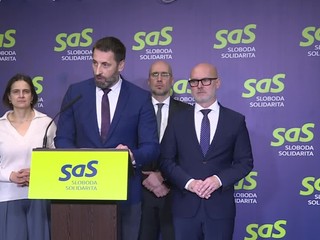 Tlačová beseda strany SaS: Reakcia na dohodu s USA