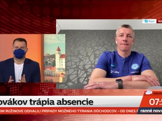 S Marekom Mintálom pred zápasom na Cypre