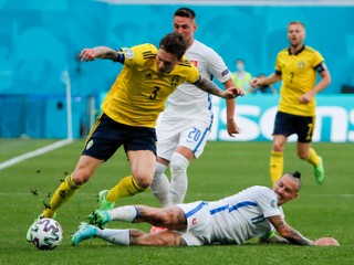 EURO 2020: Osemfinále sme mali na dosah. Slováci podľahli Švédom najtesnejším rozdielom