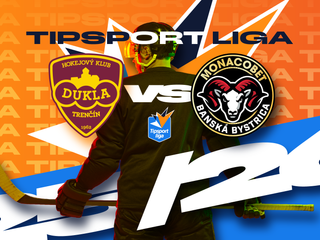 HK Dukla Trenčín - HC MONACObet Banská Bystrica v 29. kole Tipsport ligy
