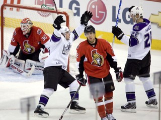 Handzuš s víťazným gólom proti Blues, Chára a Meszároš asistovali