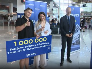 Marieta s Kamilom netušili, že získajú na letisku v Bratislave takú pozornosť