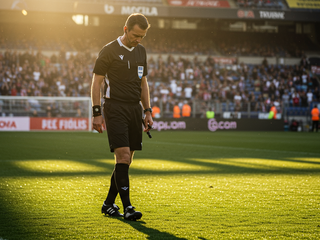 Futbalový zápas sa zmenil na škandál. Hráči sa chceli biť, rozhodca sa na konci rozplakal