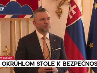Tlačová beseda Petra Pellegriniho po stretnutí pri okrúhlom stole