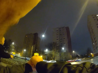 Po úteku vystúpil z auta a začal agresívne vykrikovať, hliadka musela zasiahnuť tejzerom