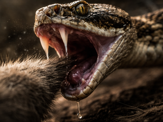 Zlomok sekundy: Spomalené zábery odhalili, ako hady zabíjajú