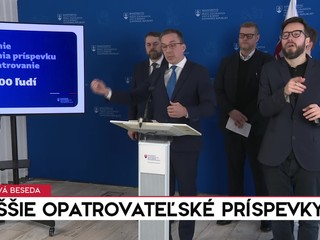 Tlačová beseda: Vyššie opatrovateľské príspevky