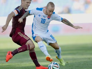 Rusko v príprave na šampionát zdolalo Slovensko 1:0