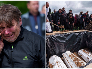 Celé mesto v slzách. Otec sa rozlúčil s deťmi Tamarkou (†8), Romanom (†12) a Stanislavom (†17)