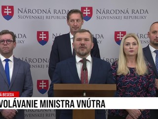 Tlačová beseda KDH k odvolávaniu ministra Matúša Šutaja Eštoka