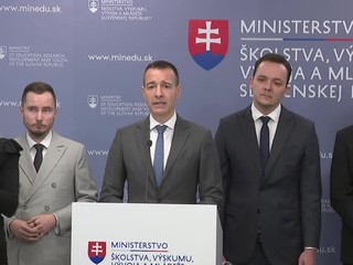 Tlačová beseda ministra školstva k prieskumu spokojnosti vysokoškolákov