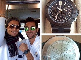 Cristiano Ronaldo daroval spoluhráčom hodinky za 8200 eur
