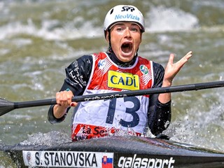 Vodný slalom na JOJ ŠPORT: Stanovská s prvým triumfom v K1