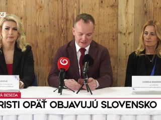 Tlačovú konferencia SACKA: Turisti opäť objavujú Slovensko