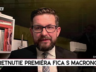 Štúdio 24: Stretnutie premiéra Fica s Macronom