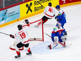 Kanada potvrdila svoj titul favorita a rozdrvila Slovensko 7:0