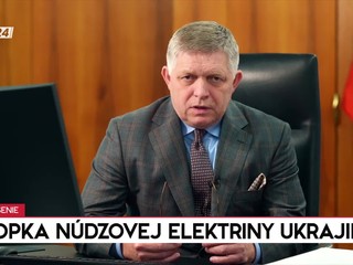 Vyhlásenie Roberta Fica k stopke núdzovej elektriny Ukrajine