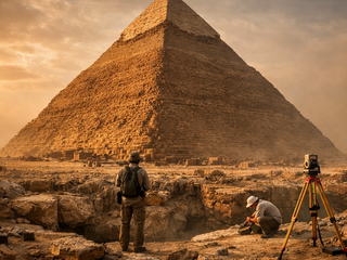 Nové detaily o gigantickom objekte pod pyramídami v Egypte