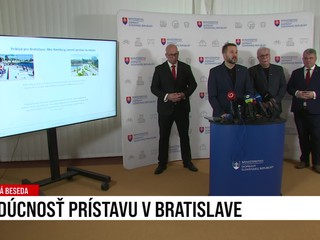 Tlačová beseda: Budúcnosť prístavu v Bratislave