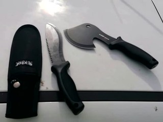 Denis vystrašil čašníčku. Prišiel zakrvavený a so sekerou v ruke